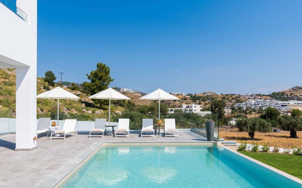 Krini Lindos Luxury Villas Экстерьер фото