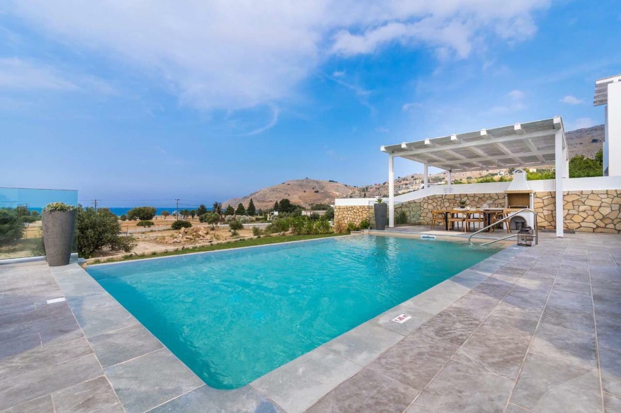 Krini Lindos Luxury Villas Экстерьер фото