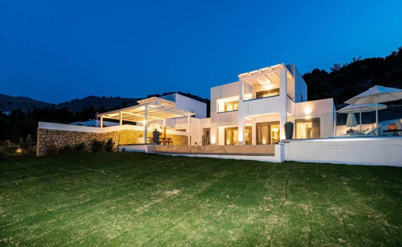 Krini Lindos Luxury Villas Экстерьер фото