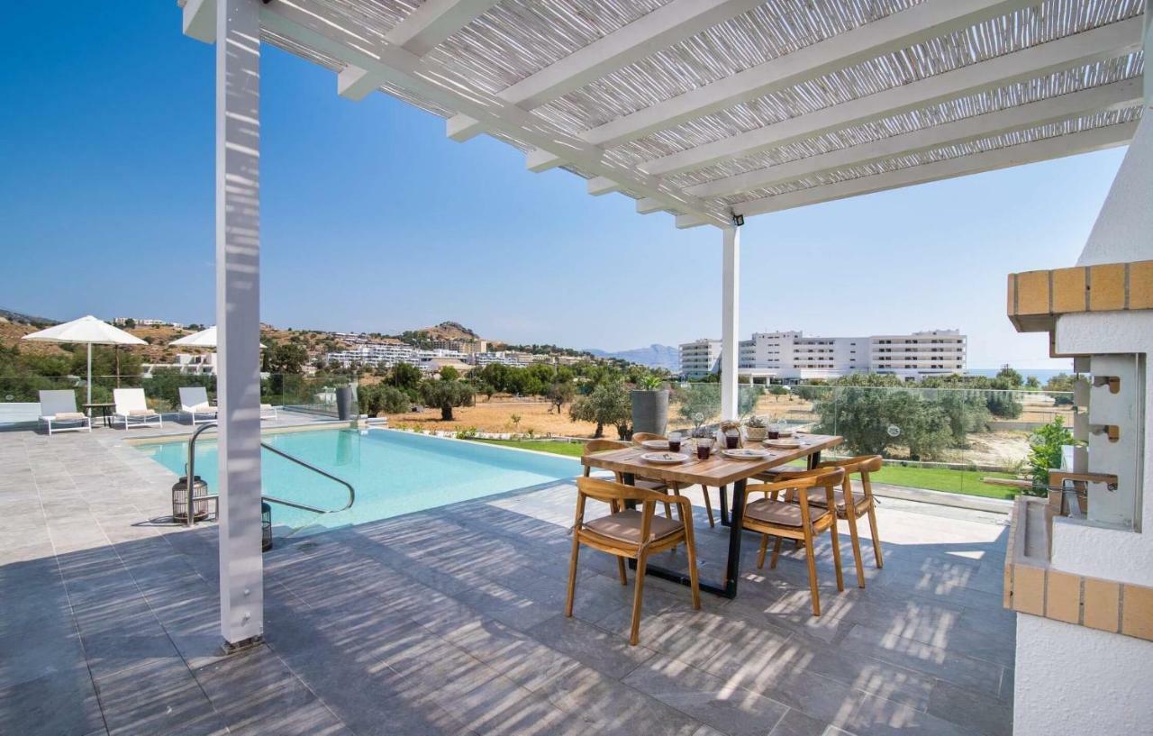 Krini Lindos Luxury Villas Экстерьер фото