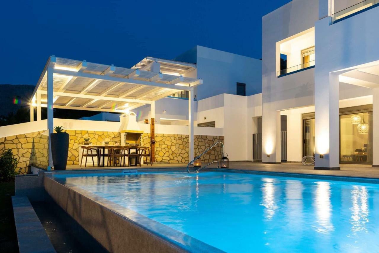 Krini Lindos Luxury Villas Экстерьер фото