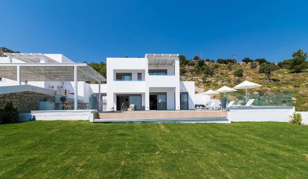 Krini Lindos Luxury Villas Экстерьер фото